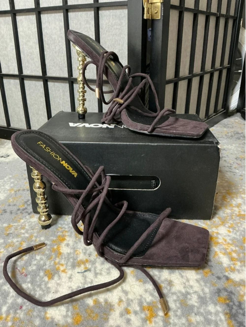Woman Fashion Nova Heels size 8.5